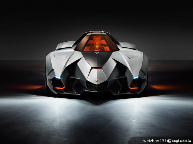 Lamborghini-Egoista-概念車-LED