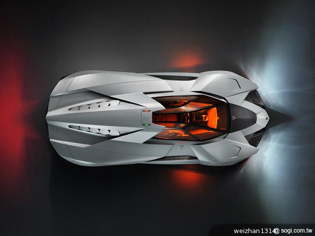 Lamborghini-Egoista-概念車-設計理念