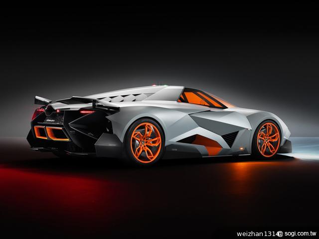 Lamborghini-Egoista-概念車-引擎