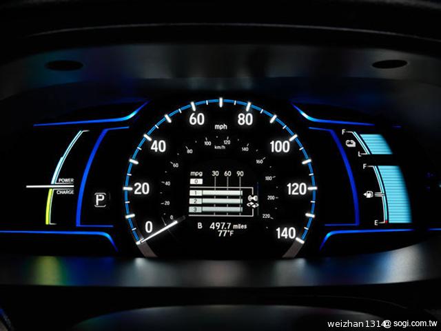 Honda-Accord-Plug-in-Hybrid-儀錶盤