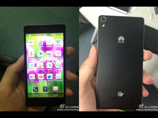 HUAWEI-Ascend-P6-電信版-實機照片