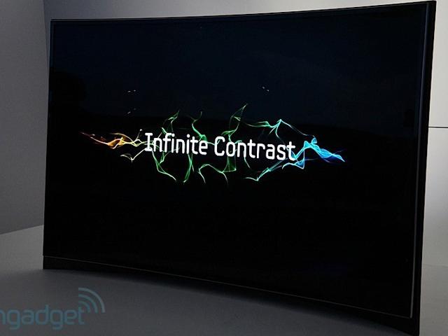 OLED-HDTV-曲面電視-發表會-現場圖