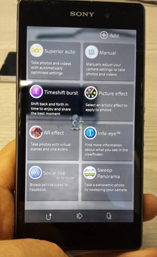 Sony-Xperia-i1-相機介面-諜照