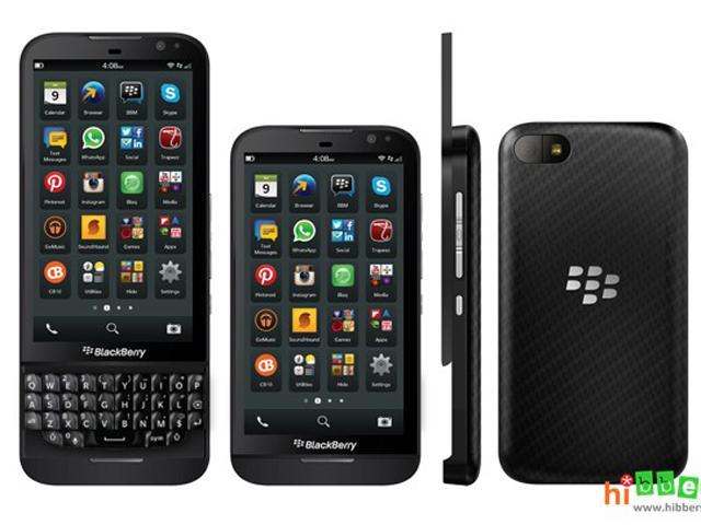 BlackBerry-Z15-米蘭-滑蓋手機-渲染圖