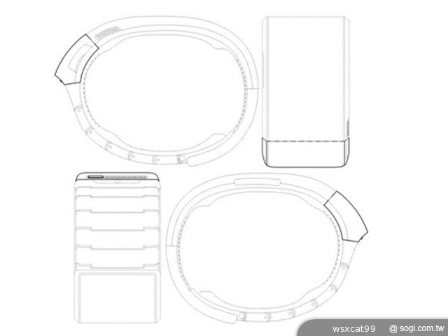 韓國-知識產權信息服務機構-KIPRIS-三星-SAMSUNG-GALAXY-Gear-智慧型手錶-設計專利-設計草圖