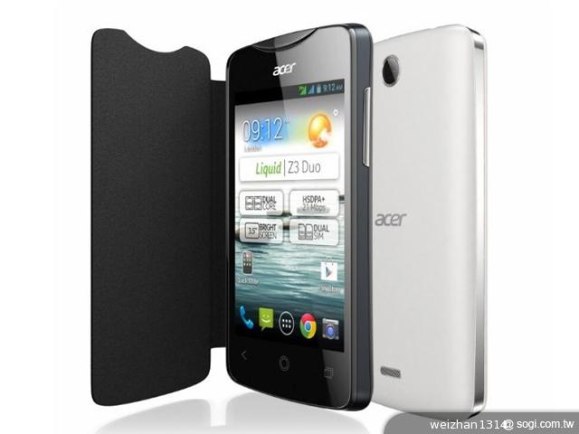 Acer-宏碁-Liquid-Z3-機身顏色-背蓋-官圖