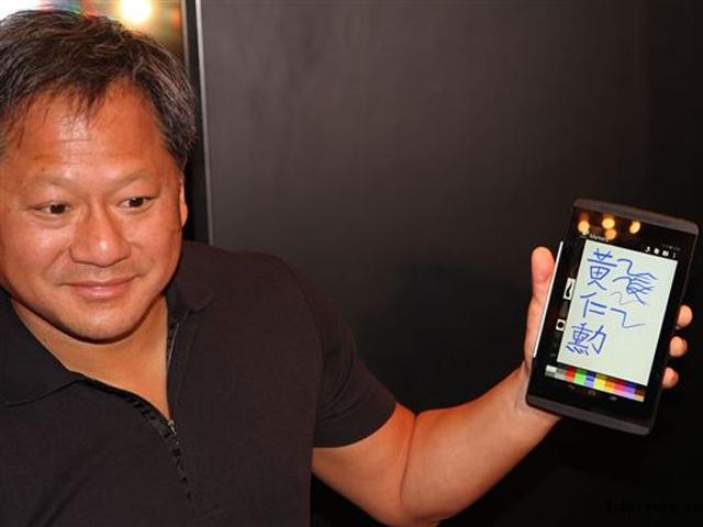 NVIDIA-CEO-執行長-黃仁勛-台北電腦展-7吋-平板