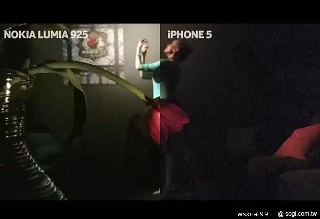 Apple-iPhone-5-NOKIA-Lumia-925-相機-拍照對比-宣傳片-影片截圖