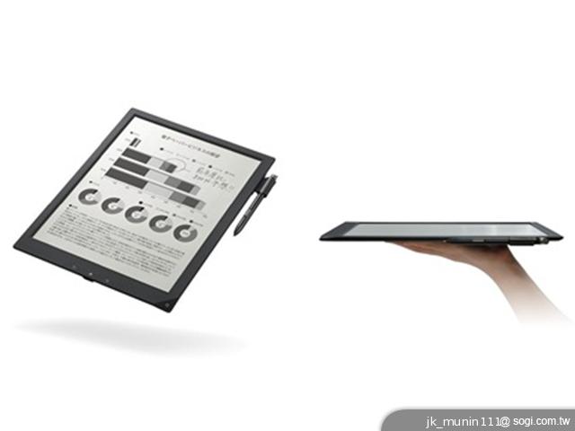 索尼推13.3吋电子纸设备 Sony DPT-S1【智慧