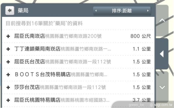 Mio Spirit 2009 的「幫幫我」與「推薦路線」