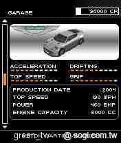 本田A NSX、雪佛藍C6、凱迪拉克16、福特GT、奧斯丁馬汀Vanquish、藍寶堅尼Gallardo、賓士AMG-C-DTM、豐田GT-ONE