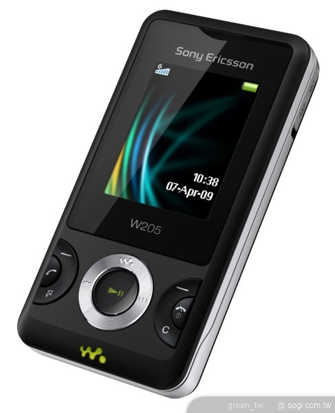 Sony Ericsson是市場上音樂手機的領導者,推出的各款Walkman™手機,音質和所有音樂功能都是專業級的品質保證,W205也不例外