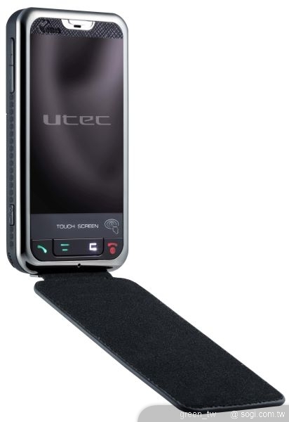 Utec B696全螢幕觸控皮革手機歡慶父親節同步上市