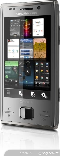 XPERIA™ X2還加入了獨家的SlideView功能，可以快速開啟常用的電話功能，例如：聯絡人、簡訊、媒體等，並可檢視預定的約會活動、查看未接來電紀錄、電子郵件和簡訊等，以免漏失任何重要的聯絡訊息。