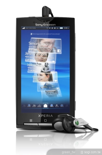 Sony Ericsson XPERIA™ X10 所提供的 UX (user experience)， 建構在開放作業系統 (Open Operating Systems)，同時結合最佳的娛樂功能與 Sony Ericsson 獨家設計的應用程式