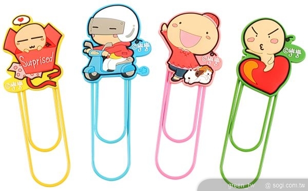 贈品_12月_彎彎造型磁鐵便利夾(四款)