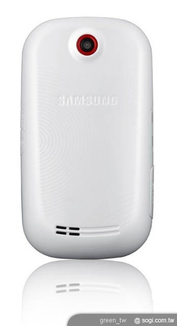 三星潮流熱銷機款Samsung Corby推出亞太電信專用機-Samsung F339 Fun學機,擁有冰島白、邱比特粉2種大膽鮮豔的背蓋顏色