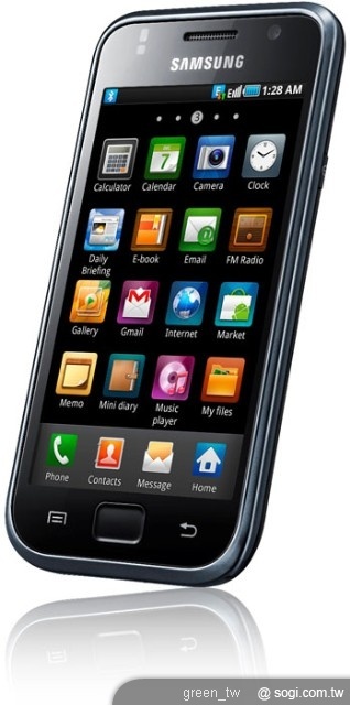 Galaxy S I9000於2010 CTIA無線通訊科技展第1023攤位展出。