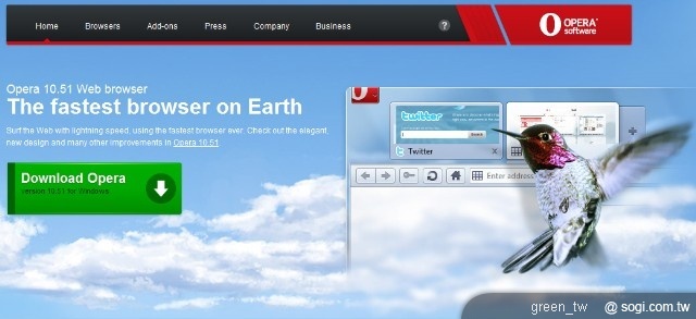 Opera將展示給Linux平台使用的最新版Opera Devices SDK 10.30與WinCE專用的Opera Mobile 10，Opera Devices SDK有符合網路標準的完整瀏覽器與Opera Widget可供客製化，核心引擎的部分是與Opera桌面型瀏覽器相同