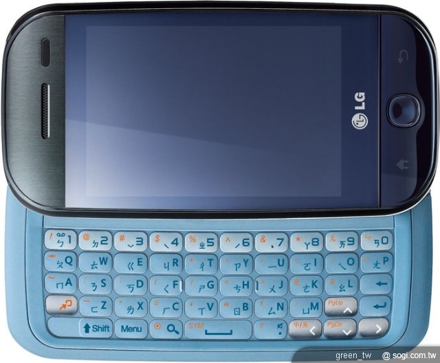 LG GW620是搭載Android作業系統的智慧型手機，配備類筆電五排側滑Qwerty 鍵盤，直覺式輸入介面，讓你暢快悠遊於網路世界