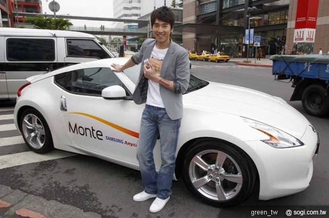 台灣三星電子舉辦Samsung Monte S5628「麻吉相挺」活動，邀請代言人Mr. Monte趙又廷出席