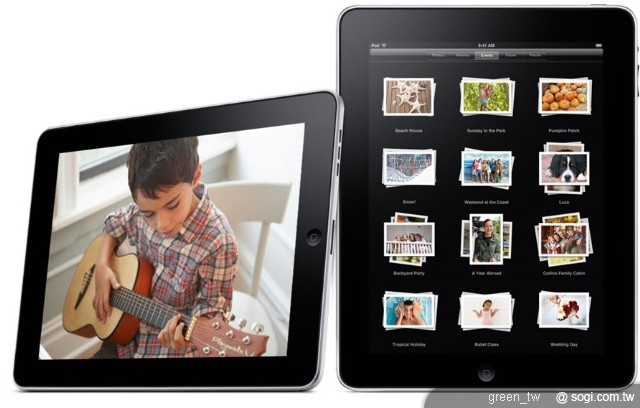 iPad 厚度只有 1.34 公分( 0.5 英吋)、重量只有 0.68 公斤( 1.5 英磅)，比任何一款筆記型電腦或迷你筆電更輕、更薄，最高可提供 10 小時的電池續航力*。