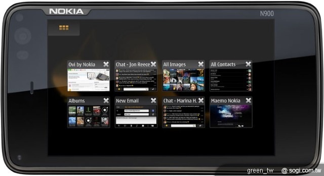 Nokia N900 採用Nokia全新的Maemo作業系統