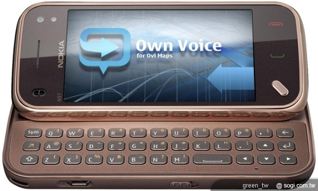 Own Voice for Ovi Maps錄製個性導航語音 並與他人分享屬於自我的導航主張