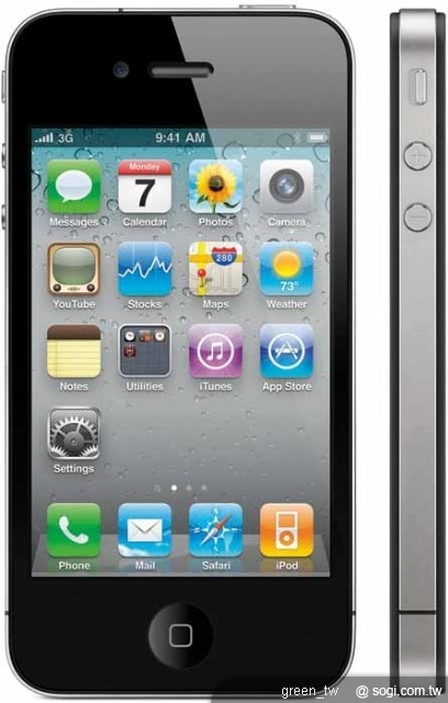 蘋果發表 iPhone 4 全新設計加上 FaceTime 視訊通話、Retina 螢幕、 5 百萬畫素相機以及 HD 高畫質錄影 史上最薄的智慧型手機