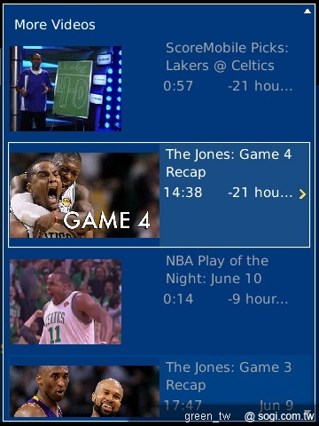 NBA賽局實況轉播