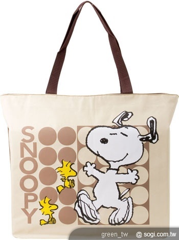 贈品7月_SNOOPY史奴比圓點購物袋