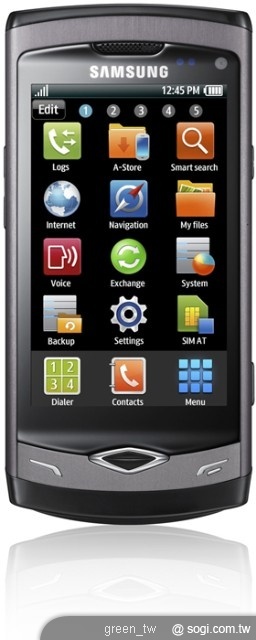 Samsung_S8500_wave-正面