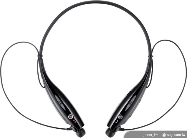 LG HBS - 700 則採用耳塞式耳機搭配吸鐵式收納,不必再為耳機線手忙腳亂