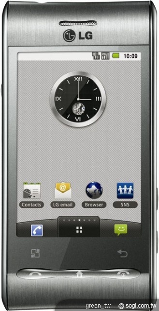 LG opTimus GT540_髮絲銀