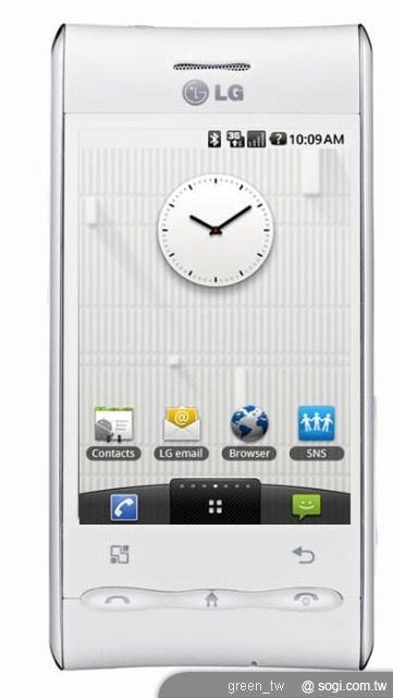 LG opTimus GT540_水波白