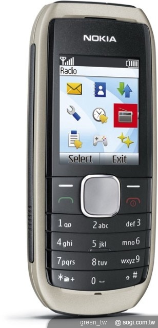 Nokia 1800炫彩國民機「洗鍊銀」