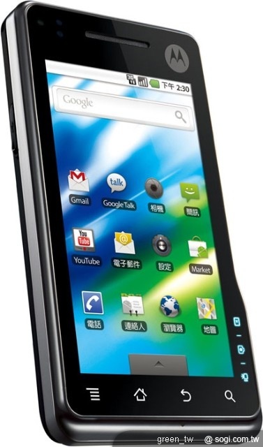 時髦 Daddy:MOTOROLA Milestone XT701