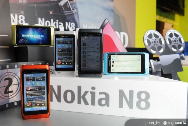 Nokia N8可拍攝超越一般DVD 畫質影片