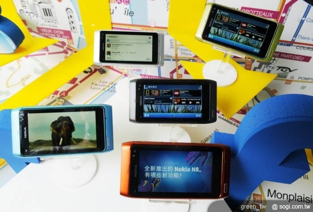 Nokia N8 可透過內建的編輯軟體進行HD 高畫質影片編輯