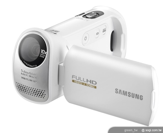 三星FullHD高畫質攝影機T10_白色