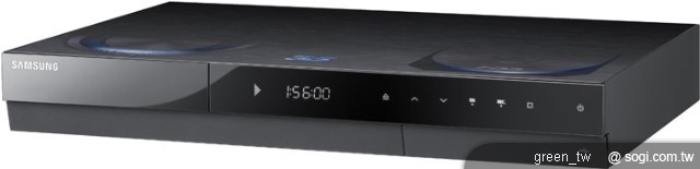 Samsung 3D 藍光播放機C8900,可播放儲存於硬碟或藍光光碟上的3D 影像內容