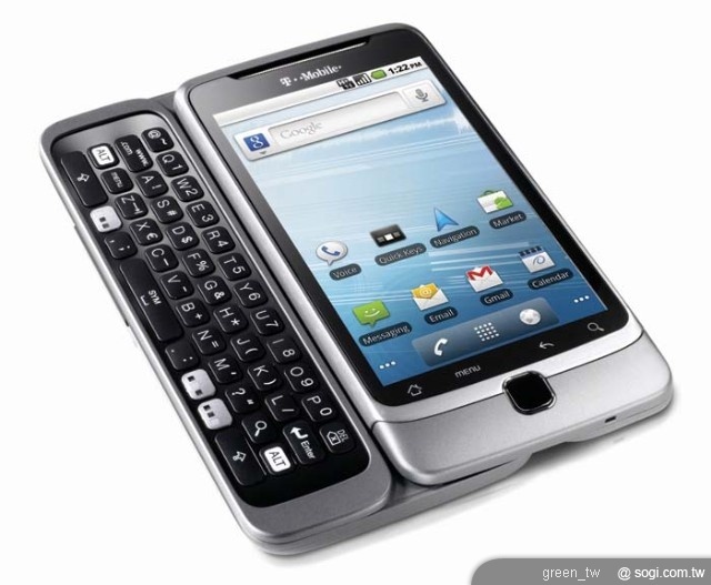 HTC及Google 共同發表全新智慧型手機 T-Mobile G2 with Google