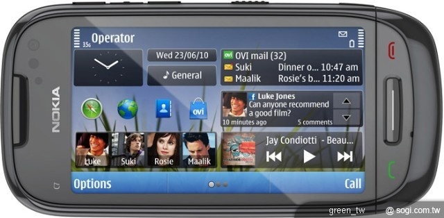 Nokia C7 具有流暢外型的智慧型社群網路手機
