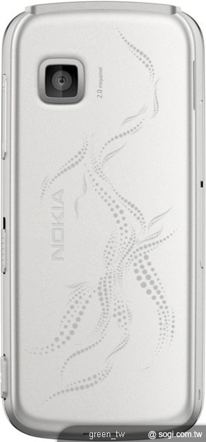 Nokia 5230 極光淨白視覺系3G觸控玩樂機