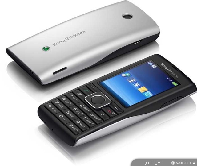 Sony Ericsson J108i Cedar 銀黑