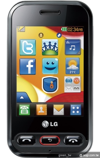 LG T325 黑