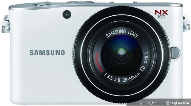 Samsung 全新無反光鏡可換鏡頭式相機  NX100