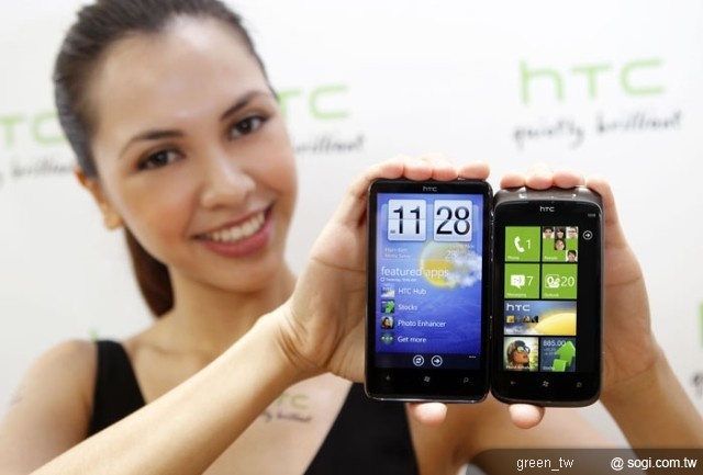 HTC HD7 與 HTC 7 Mozart