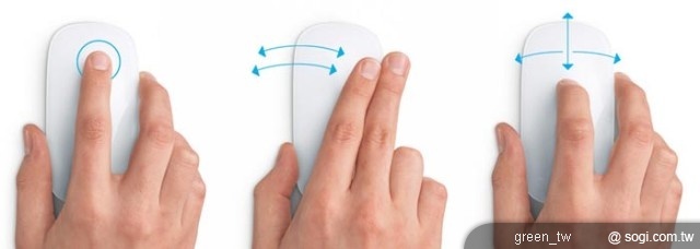 Magic Mouse 世上首創的 Multi-Touch 滑鼠