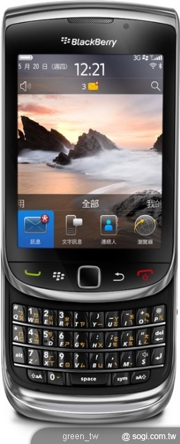 BlackBerry Torch 9800智慧型手機